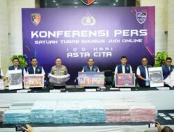 Sita Rp78,1 Miliar dari Judol Internasional, Komitmen Polri atas Asta Cita Presiden Prabowo