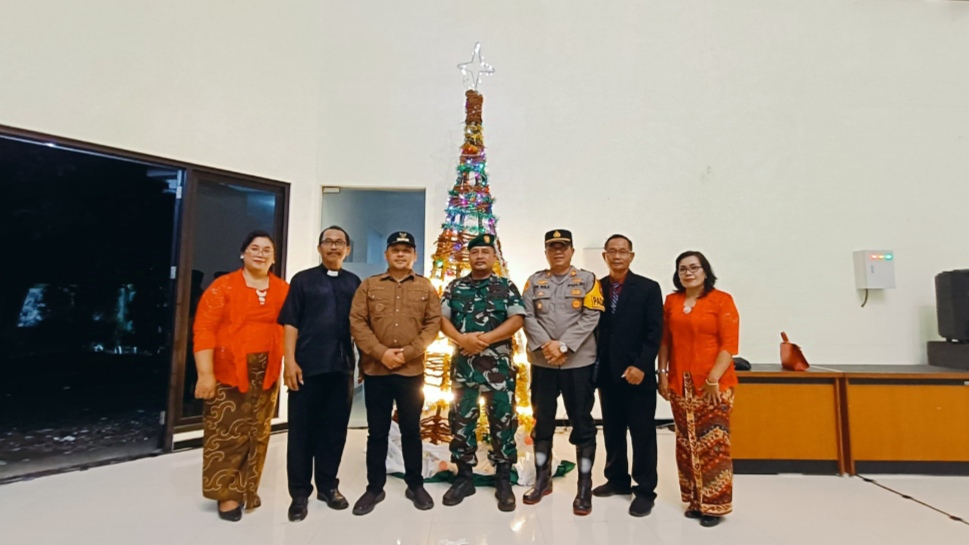 Forkopimcam Mojowarno pastikan pengamanan ibadah malam Natal di GKJW