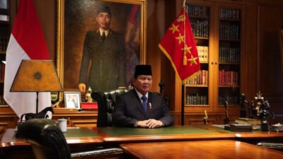 Presiden Prabowo Subianto menyampaikan ucapan Hari Raya Natal yang ditayangkan melalui kanal YouTube Sekretariat Presiden, pada Rabu, 25 Desember 2024
