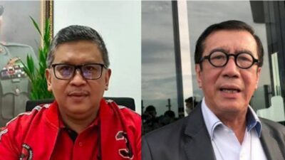 Yasonna Laoly dan Hasto Kristiyanto, Kompak Dicekal KPK ke Luar Negeri