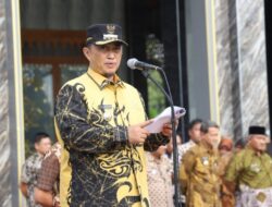 Apel Perdana 2025 Pj Bupati Jombang Ajak ASN Lebih Optimis dan Semangat