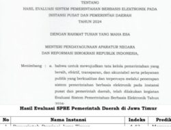 Kabupaten Jombang Raih Predikat Sangat Baik Dalam Evaluasi SPBE 2024
