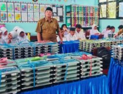 Ribuan Siswa Sidoarjo Mulai Terima Makanan Bergizi Gratis