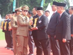 Jombang Raih Penghargaan K3 Tingkat Jawa Timur Dalam Apel Bulan K3 Nasional 2025