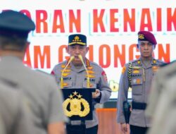 Kapolri Pimpin Kenaikan Pangkat 22 Pati Polri Berikut Daftarnya