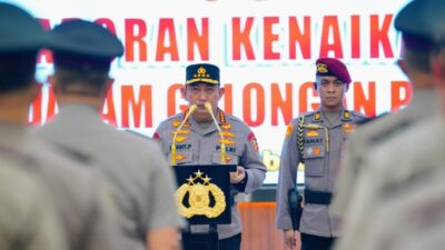 Kapolri Pimpin Kenaikan Pangkat 22 Pati Polri Berikut Daftarnya