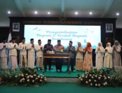 Usai Retreat, Bupati dan Wakil Bupati Jombang Disambut Hangat Dipendopo Kabupaten