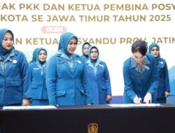 Yuliati Warsubi Resmi Dilantik Sebagai Ketua TP PKK Kabupaten Jombang Periode 2025-2030