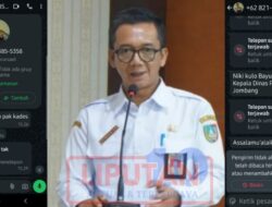 Hati-hati Penipuan mengatasnamakan Kepala Dinas PUPR Jombang