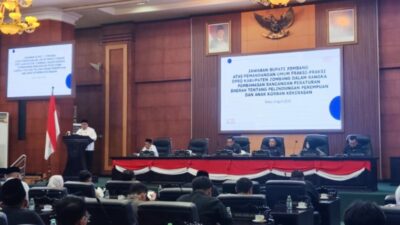 Rapat Paripurna DPRD Jombang, Jawaban Bupati Tentang Raperda Perlindungan Perempuan