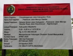 Proyek Pelebaran Ruas Jalan Kepuhanyar – Ngimbangan Dalam Tahap Pengerjaan