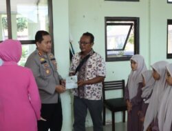 Polres Nganjuk Gelar Baksos Serentak di Panti Asuhan, Wujud Nyata Kepedulian Polri di Hari Bhayangkara ke-79