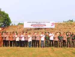 Semarakkan Hari Bhayangkara ke-79, Polres Kediri Kota Gelar Lomba Menembak 3 Pilar