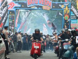 Hari Bhayangkara ke -79 Polres Batu Gelar Vespa Fest 2025 Dukung Industri Pariwisata