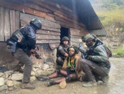 Satgas Ops Damai Cartenz Berhasil Tangkap KKB Male Telenggen di Puncak Jaya