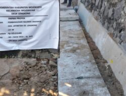 Pembangunan Saluran Drainase di Desa Lengkong Terealisasi, Warga Sambut Dengan Antusias