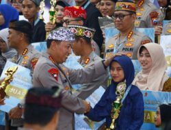 Kapolri Berikan Apresiasi Kepada Adhisty Atas Juara Lomba Melukis Difabel