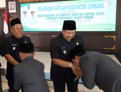Bupati Warsubi Lepas 70 Kafilah MTQ Jombang ke Ajang MTQ ke-XXXI Jawa Timur