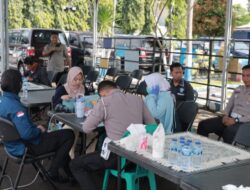Sambut Hari Lalu Lintas Bhayangkara ke-70 Polres Jember Gelar Baktikes Gratis