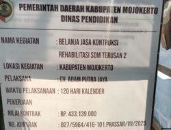 Rehabilitasi SDN Terusan 2 Dimulai, Pemerintah Dorong Peningkatan Kualitas Pendidikan