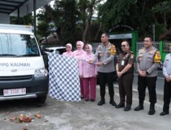 Kapolres Blitar Kota Launching SPPG di Kelurahan Kauman