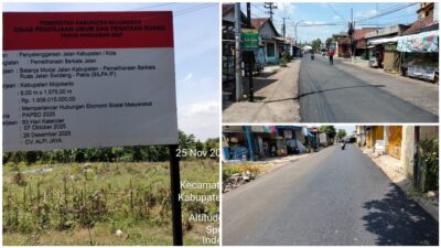 Ruas Jalan Swideng–Pakis Mulai Dibangun, Warga Sambut Baik Upaya Pemerintah Dorong Pertumbuhan Ekonomi