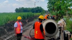 Pelebaran Jalan Mojowono–Mojogebang Capai Progres Positif, Pelaksana Pastikan Pekerjaan Sesuai Spek