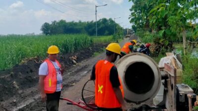 Pelebaran Jalan Mojowono–Mojogebang Capai Progres Positif, Pelaksana Pastikan Pekerjaan Sesuai Spek