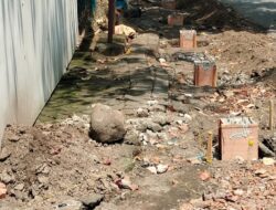 Pembangunan Pagar Pengaman Sungai Rolak Songo Dimulai, Warga Mojoanyar Sambut Baik