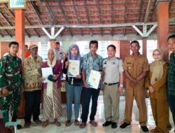 PTSL di Desa Penompo Jetis Mojokerto Berjalan Sukses, Warga Sambut Antusias Program Sertifikasi Tanah