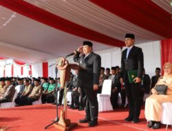 Bupati Warsubi Pimpin Upacara HAB ke-80 di Stadion Merdeka Jombang, Tebar Pesan Kerukunan dan Kedaulatan Digital