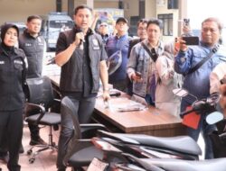 Polres Kediri Kota Amankan 2 Tersangka Curanmor yang Beraksi di Sejumlah TKP