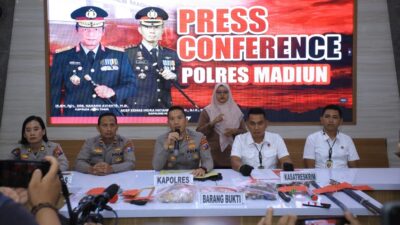 Polres Madiun Amankan Komplotan Pembobol Toko Lintas Daerah