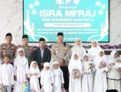 Peringati Isra Mi’raj, Kapolres Mojokerto Kota: Teguhkan Keimanan serta Ketaqwaan Personel Polri
