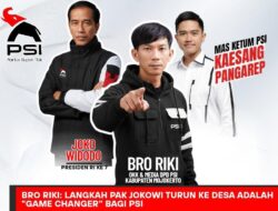 Jokowi Siap Turun hingga Desa, Kader PSI Mojokerto Nilai Perkuat Fondasi Politik Akar Rumput