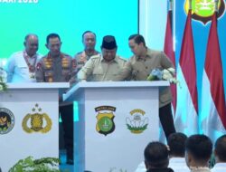 Perkuat Ketahanan Pangan Presiden RI Resmikan Gudang Jagung Milik Polda Jatim