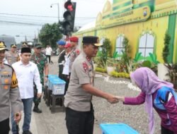 Kapolda Jatim Tinjau Kesiapan Posyan Terpadu Alun – alun Kota dan Pospam Kenanten Mojokerto