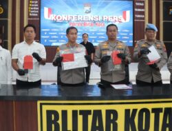 Polres Blitar Kota Amankan Tersangka Penyalahgunaan BBM Bersubsidi