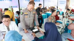 Polri Untuk Masyarakat : Polda Jatim Gelar Baksos dan Bakkes untuk Ribuan Warga di Nganjuk