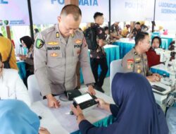 Polri Untuk Masyarakat : Polda Jatim Gelar Baksos dan Bakkes untuk Ribuan Warga di Nganjuk