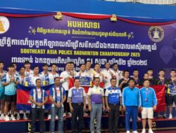 Tim Bulutangkis Polri Raih 4 Medali Emas dan 2 Perak SEA Police Badminton Championship 2026 di Kamboja