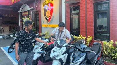 Tim URC Polres Ponorogo Amankan Tersangka Curanmor Lintas Daerah dan 5 Motor Curian