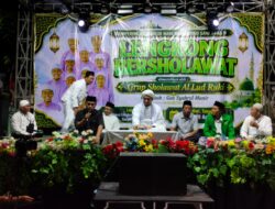 Lengkong Bersholawat, Warga RW 7 Sidoharjo Padati Lokasi Peringatan Maulid Nabi Muhammad SAW 1448 H