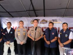 Polda Jatim dan Tim Gabungan Lakukan Penindakan dan Penegakan Hukum Narkoba di Jalan Kunti Surabaya